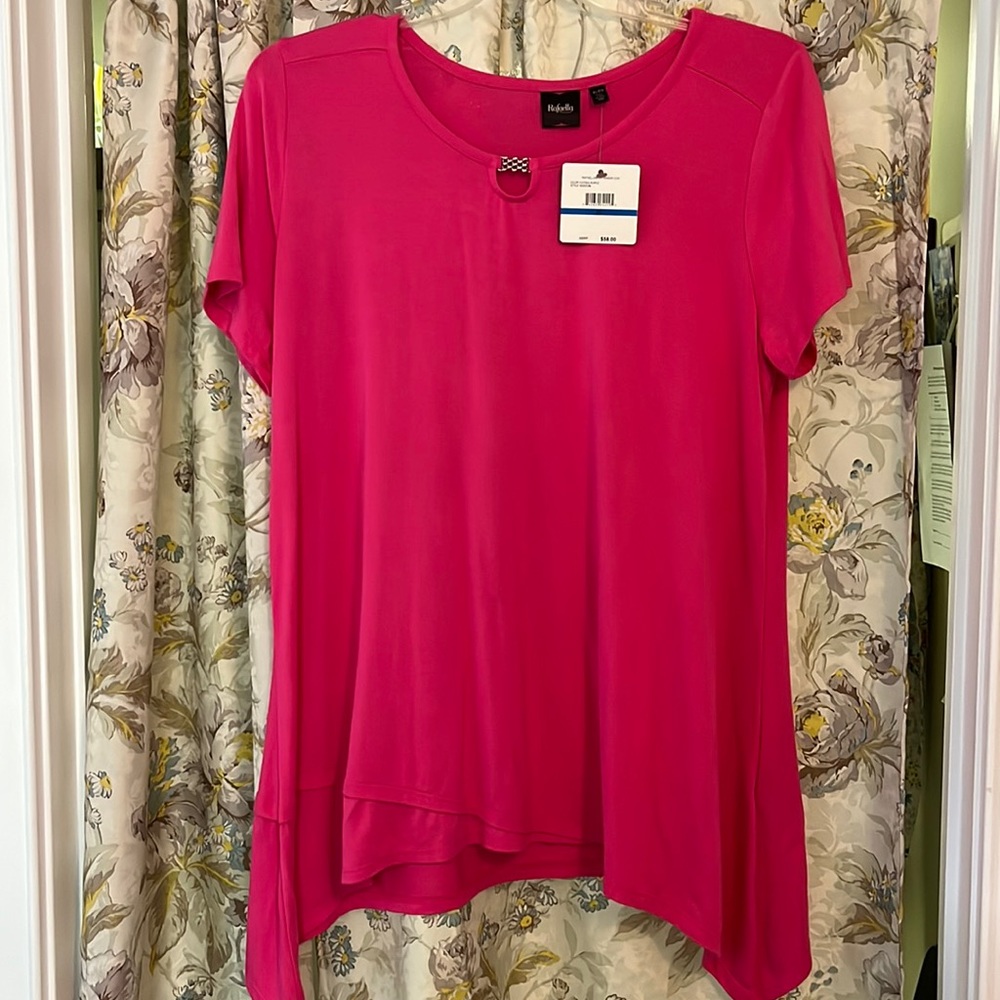 NWT Rafaella Magenta Top